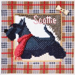 13.003.19 Набор для вышивания Марья Искусница "Скотч терьер"