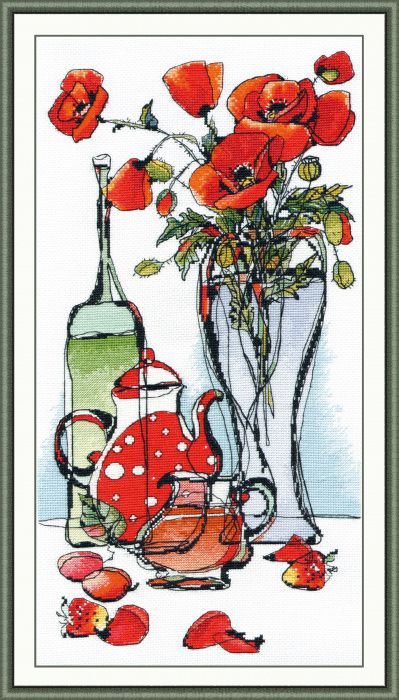 997 Набор для вышивания ОВЕН "Стеклянная фантазия 3"