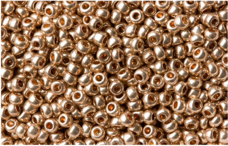 Бисер Preciosa 18112 бежевый металлик 