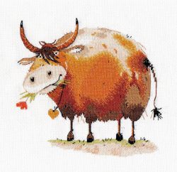 1330 Набор для вышивания Овен "Символ года. Бычок-1"