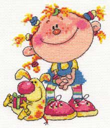 0-04 Набор для вышивания Алиса "Егоза"