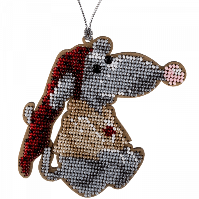 Набор для вышивания бисером по дереву ВОЛШЕБНАЯ  СТРАНА FLK-232, 9.5*10см