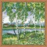 Набор для вышивания Риолис "Березовая роща" 1436
