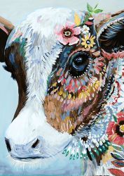 Ag 3431 Алмазная мозаика Гранни "Коровка"