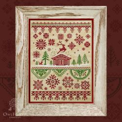 0006-СКР-С Печатная схема "Серебряное копытце. Рождество "