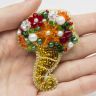 БП-311 Набор для изготовления броши Crystal Art "Рог изобилия"