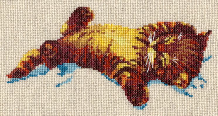 Набор для вышивания крестом Чудесная игла «Ноу проблем!» 58-06