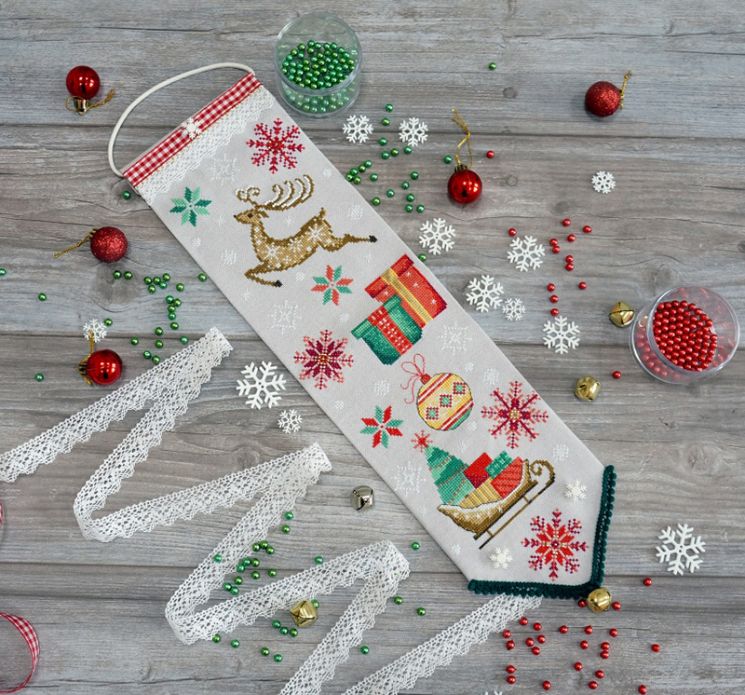 Набор для вышивания Марья Искусница "Вымпел "Зимнее Новогоднее" 21.003.11