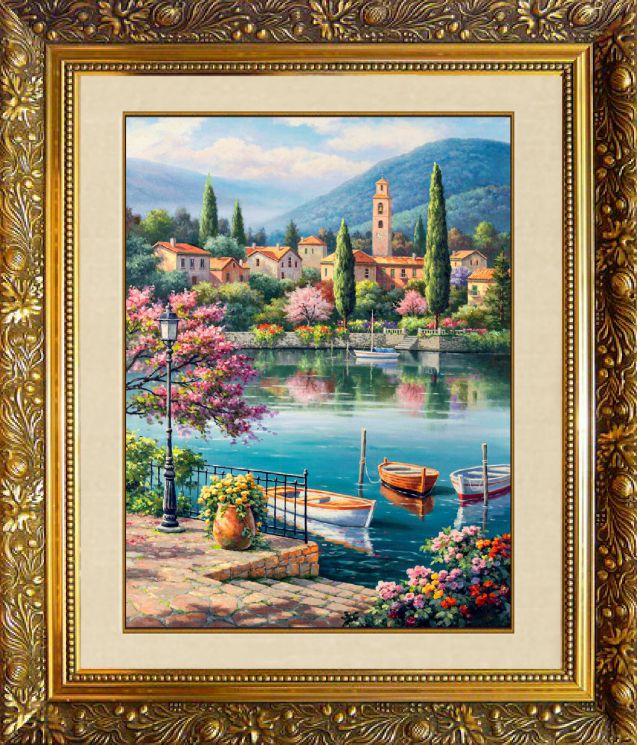 F-284 Алмазная мозаика МИЛАТО "Морской вернисаж"