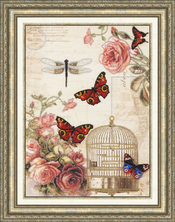 РТ-026 Набор для вышивания Золотое Руно "Серебряный век"