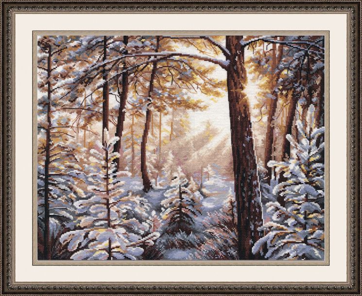 1166 Набор для вышивания ОВЕН "Мороз и Солнце"