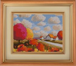 0137 Вышивка крестиком "Красные маки" (PSP)