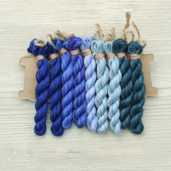 НМул-ПтСч-2283 Набор ниток OwlForest для схемы «Птицы счастья» (ПНК Кирова) 28 каунт в 3 нити