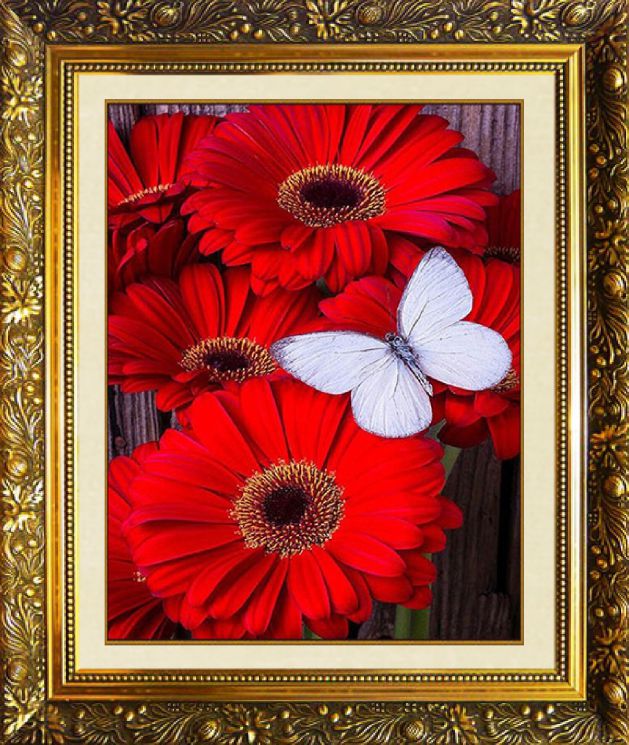 Алмазная мозаика Милато "Бабочка" N-408