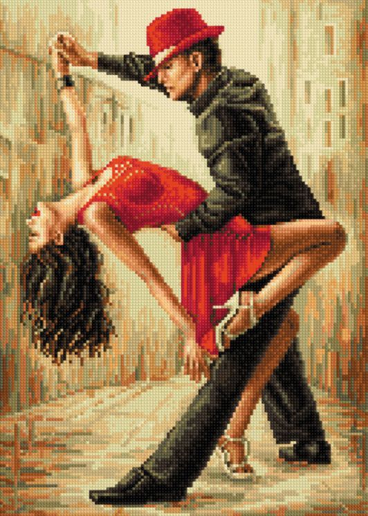 БСА2-068 Алмазная мозаика Наследие "Танго в красном"