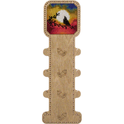 Заготовка для вышивки нитками по дереву FLHW-009 6.5*20см