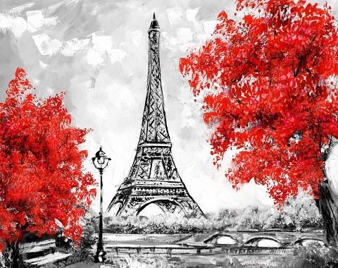 Ag 2314 Алмазная мозаика Гранни "Парижские виды"