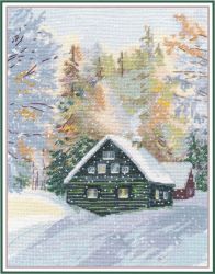 1243 Набор для вышивания ОВЕН "Околдованный лес"