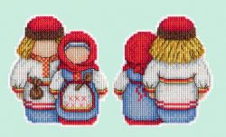 Р-153  Набор для вышивания МП-студия "Оберег. Крупеничка и Богач"