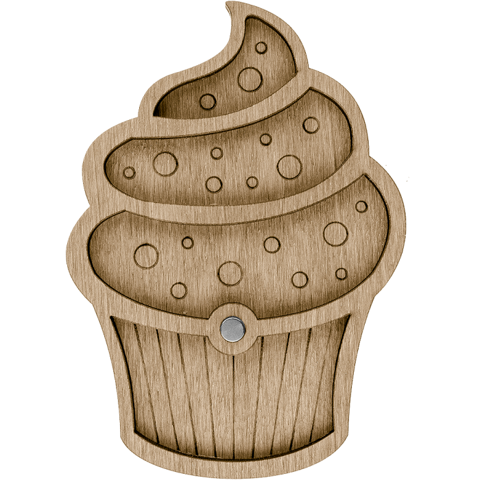 Органайзер для бисера без крышки ВОЛШЕБНАЯ  СТРАНА FLZB-017 8.5*12см, 4 ячейки