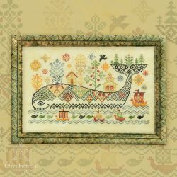 0035-ЧЮ-С Схема для вышивания Owlforest «Чудо-юдо-рыба-кит»