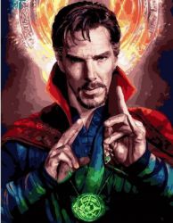 MCA1337 Картина по номерам "Маг и волшебник",  40х50 см