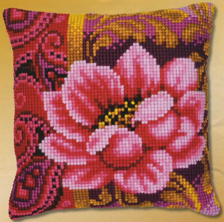 Набор для вышивания крестом Vervaco "Розовая красота" PN-0008498