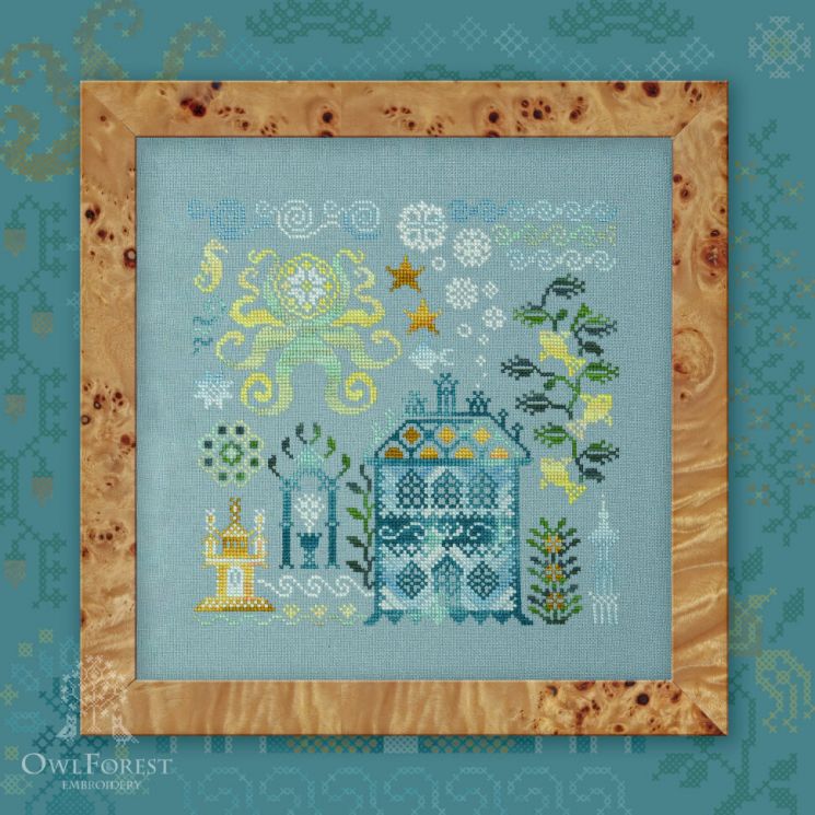 Схема для вышивания «Атлантида. Осьминог» 0029-АО-С