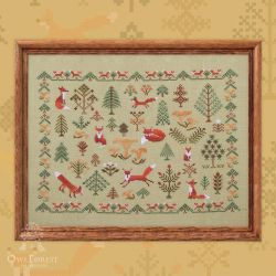 0044-ЛЛ-С Схема для вышивания «Лисичкин лес»