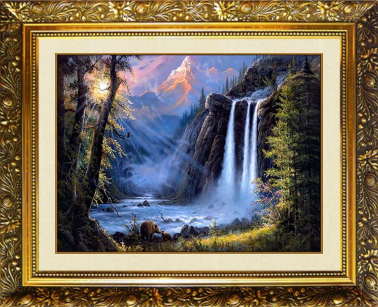 SP-17 Алмазная мозаика МИЛАТО "Пробуждение"