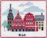 1067 Набор для вышивания ОВЕН "Рига. Магнит"