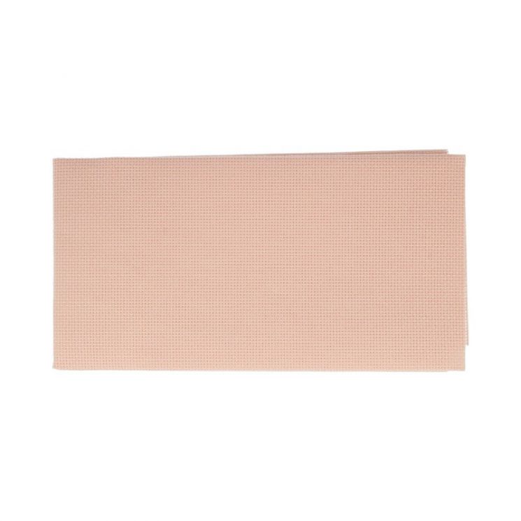 Канва Аида №14 Gamma, 50х50 см, персиковый,  К04ц-11