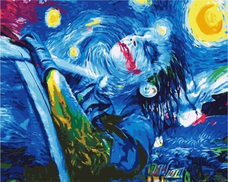 PK38007 Картина по номерам Paintboy "Свобода Джокера" Эксклюзив