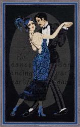 1244 Набор для вышивания Риолис "Танцевальное кафе"