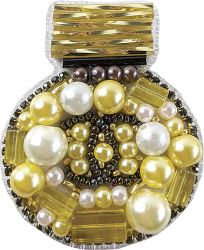 БП-262 Набор для изготовления броши Crystal Art "Духи"