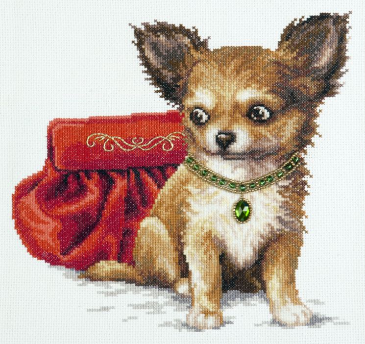 Набор для вышивания Чудесная игла «Наша гламурная девочка!» 59-18