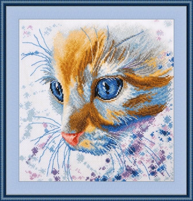 Набор для вышивания крестом ОВЕН "Рыжий" 894