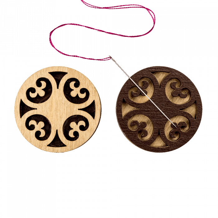 Магнитный двухсторонний держатель для игл ВОЛШЕБНАЯ  СТРАНА FLMH-036(W), 3.5см