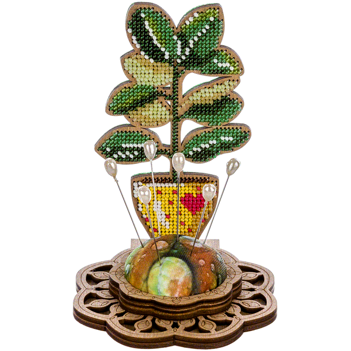 Набор для вышивания бисером по дереву ВОЛШЕБНАЯ  СТРАНА FLK-286, 10*14.5см