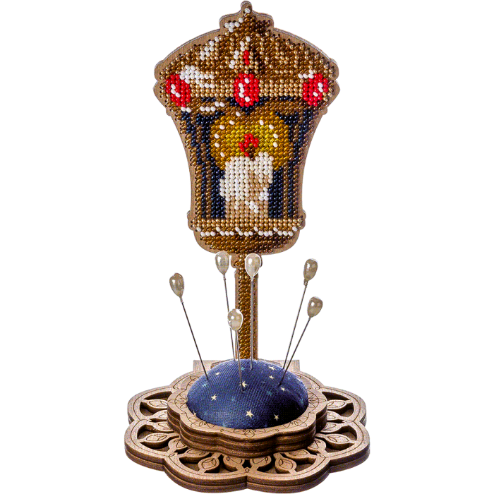 Набор для вышивания бисером по дереву ВОЛШЕБНАЯ  СТРАНА FLK-288, 10*18см