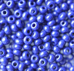 33070 Бисер темно-синий натуральный (Preciosa)