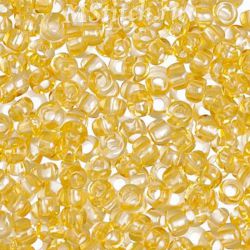 10020 Бисер прозрачный светло-горчичный (Preciosa) 