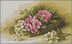 "Корзина с азалиями" (Luca-S)