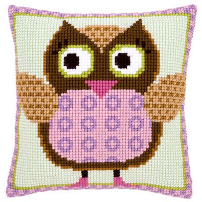 Набор для вышивания крестом Vervaco "Госпожа Сова" PN-0147380