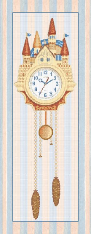 БС-038 Алмазная мозаика (кругл) Наследие "Ходики"