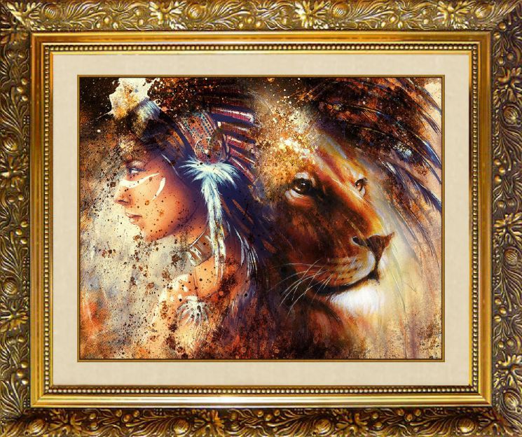 F-376 Алмазная мозаика МИЛАТО "Пробуждение духа"