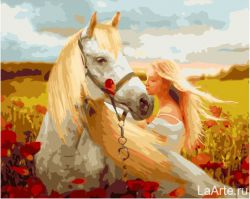 GX34581 Картина по номерам PAINTBOY "Светлые друзья"