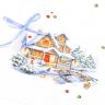 110-042 Набор для вышивания ЧУДЕСНАЯ ИГЛА "Зимний коттедж"