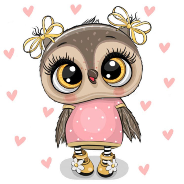 Ag 2359 Алмазная мозаика Гранни "Совушка Ника"