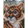 Набор для вышивания WoodStitch "Тигр", 18*19, SH-034